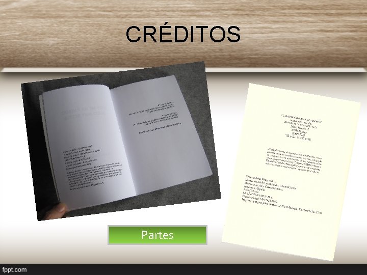 CRÉDITOS Partes 