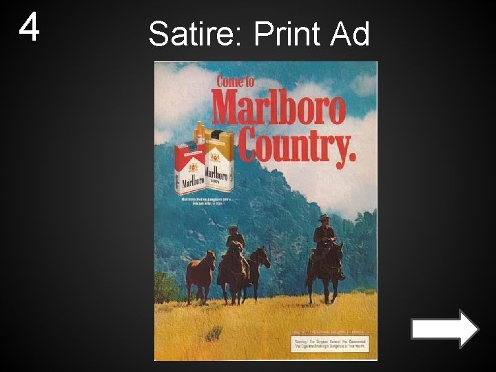 4 Satire: Print Ad 