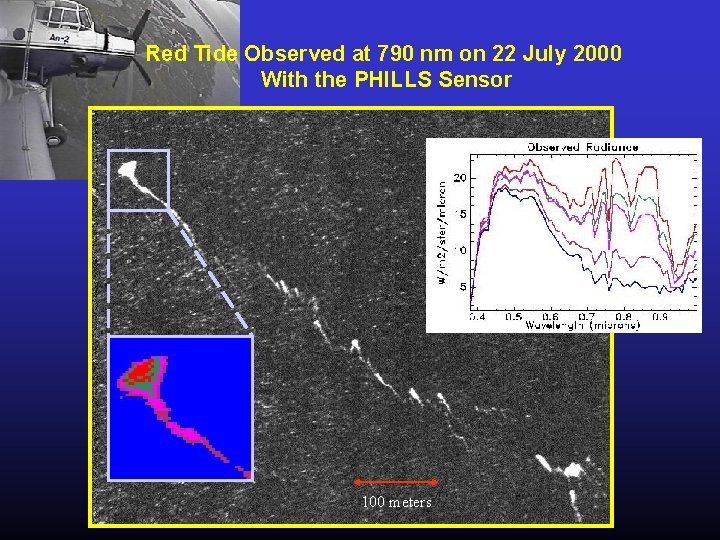 Red Tide Observed at 790 nm on 22 July 2000 With the PHILLS Sensor