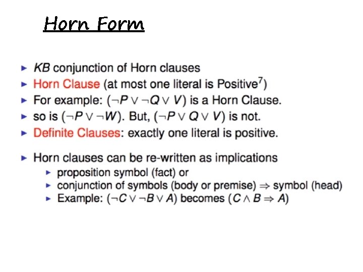 Horn Form 