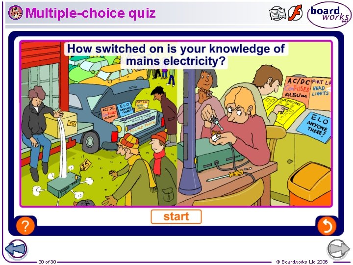 Multiple-choice quiz 30 of 30 © Boardworks Ltd 2006 