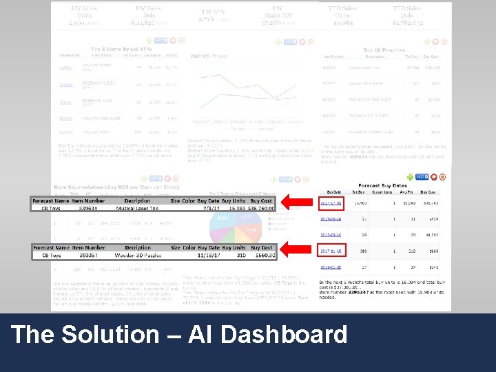 The Solution – AI Dashboard 15 