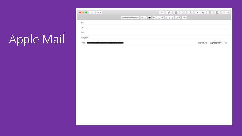 Apple Mail 