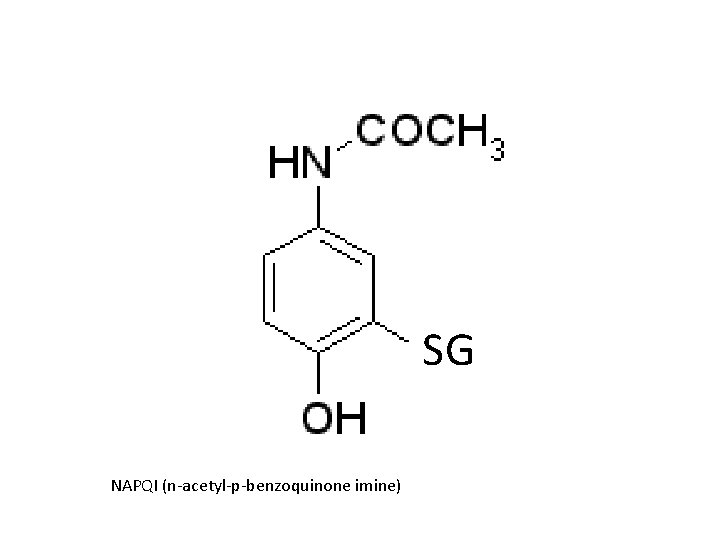 SG NAPQI (n-acetyl-p-benzoquinone imine) 