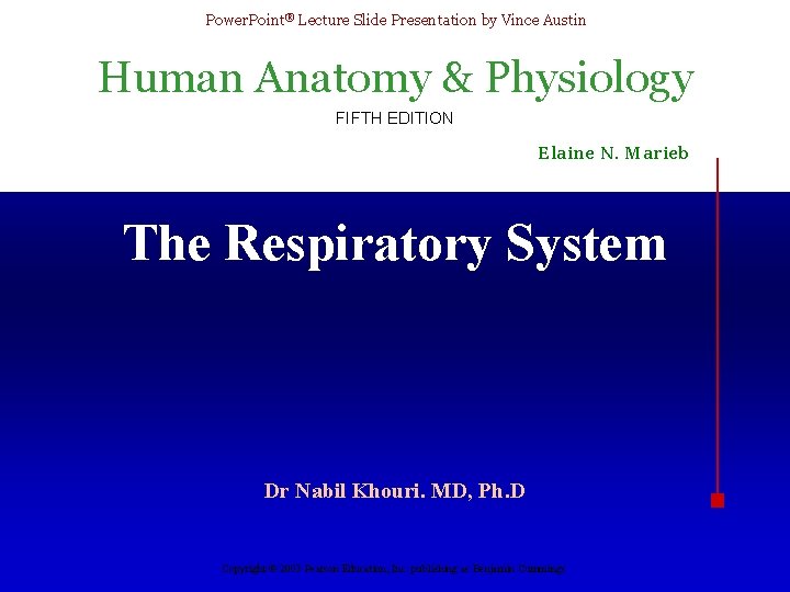 Human anatomy and physiology powerpoint lectures