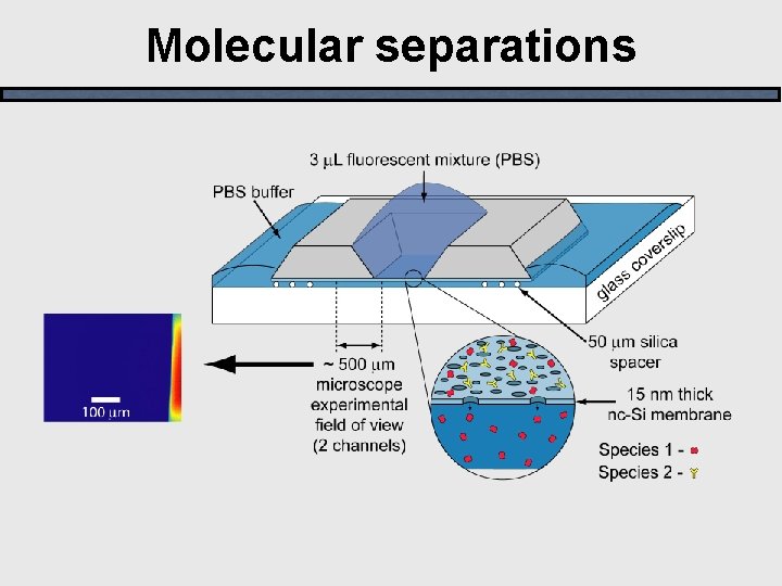 Molecular separations 