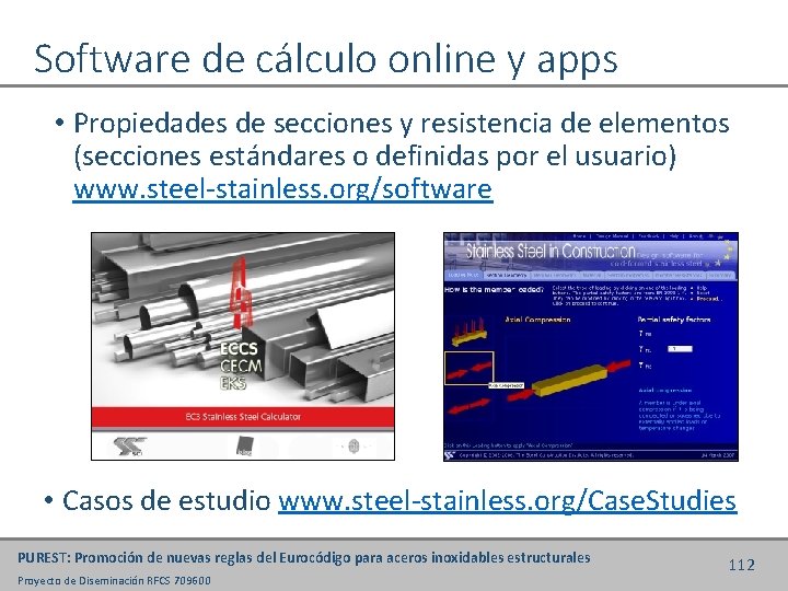 Software de cálculo online y apps • Propiedades de secciones y resistencia de elementos