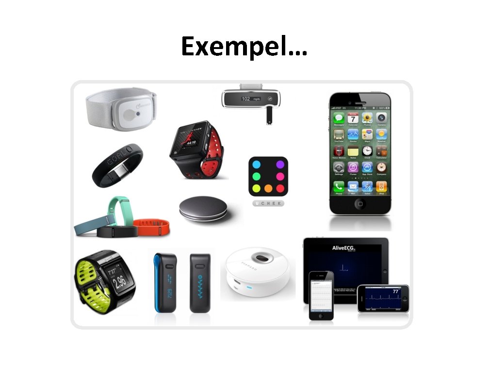 Exempel… 
