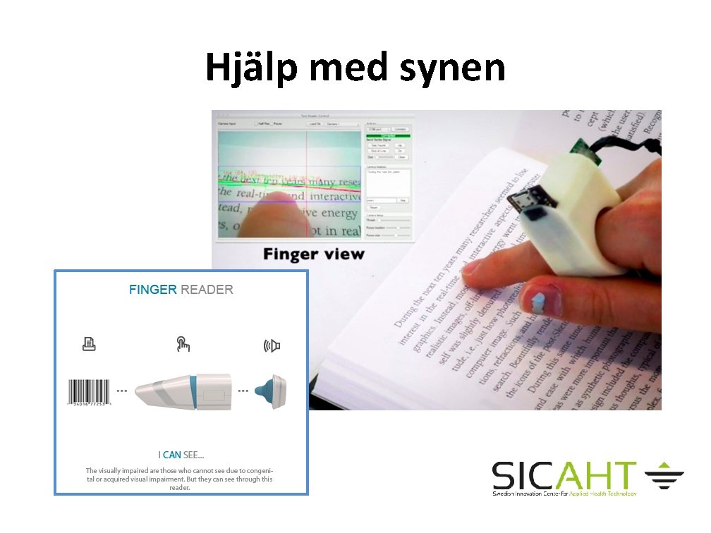 Hjälp med synen 