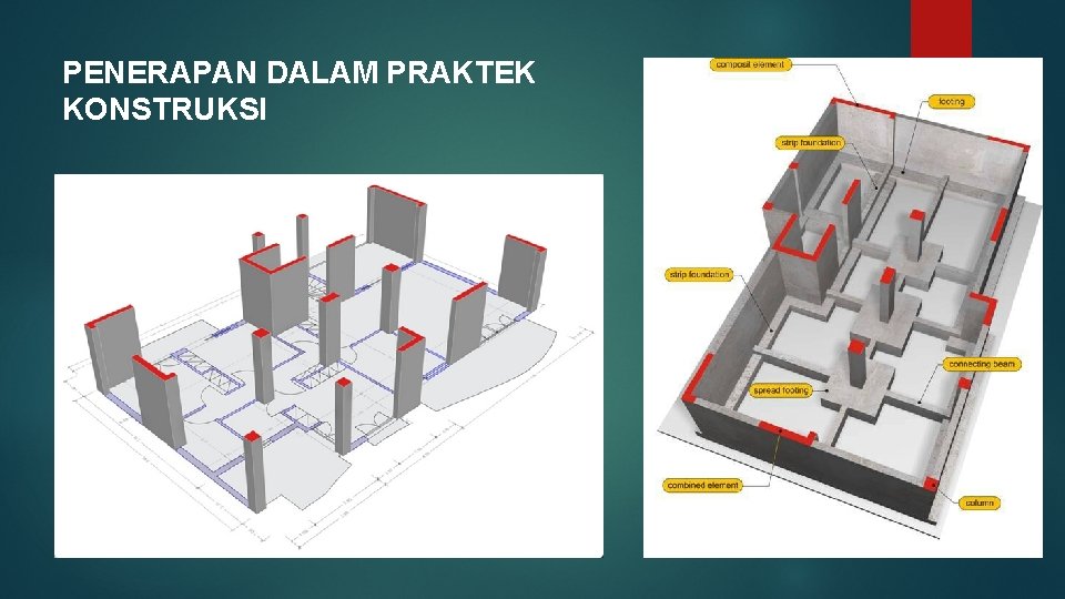 PENERAPAN DALAM PRAKTEK KONSTRUKSI 