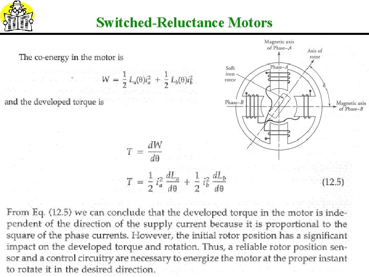 Switched-Reluctance Motors 