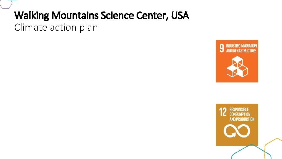 Walking Mountains Science Center, USA Climate action plan 