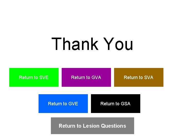 Thank You Return to SVE Return to GVA Return to GVE Return to SVA