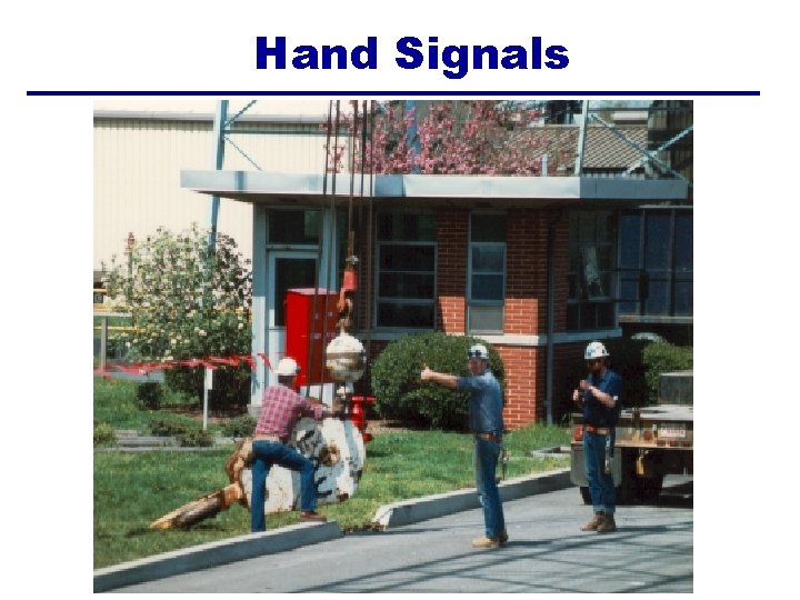 Hand Signals 