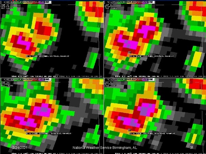 2/24/2021 National Weather Service Birmingham, AL 31 