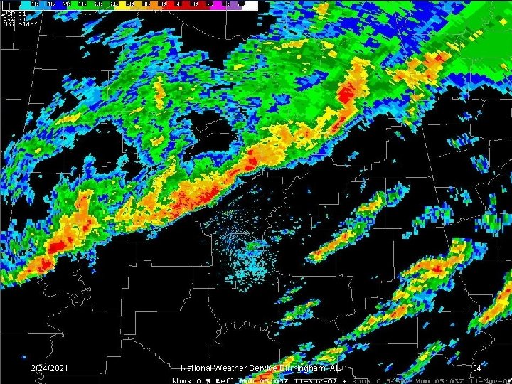 2/24/2021 National Weather Service Birmingham, AL 34 