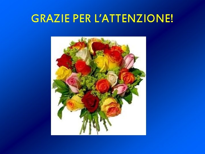 GRAZIE PER L’ATTENZIONE! 