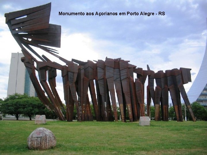 Monumento aos Açorianos em Porto Alegre - RS 