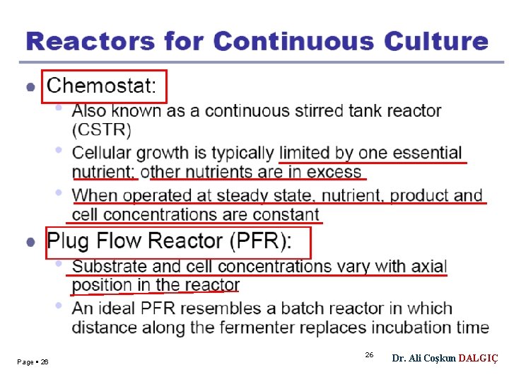 Page 26 26 Dr. Ali Coşkun DALGIÇ 