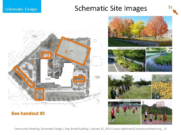  Schematic Site Images Schematic Design N 1 2 3 3 1 1 1