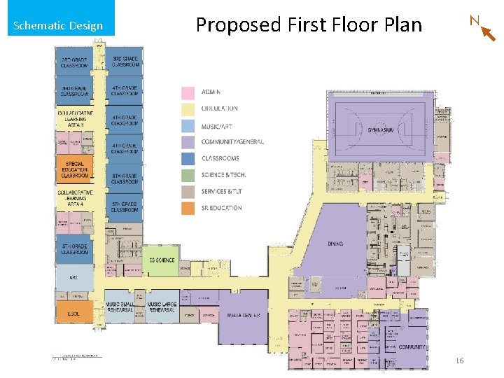  Schematic Design Proposed First Floor Plan Garrison Middle School Site Community Meeting: Schematic