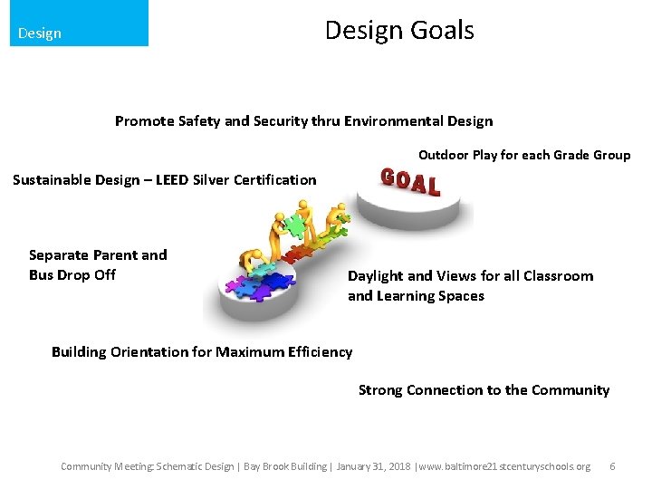  Design Goals Design Promote Safety and Security thru Environmental Design Outdoor Play for