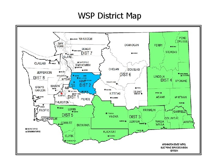 WSP District Map 