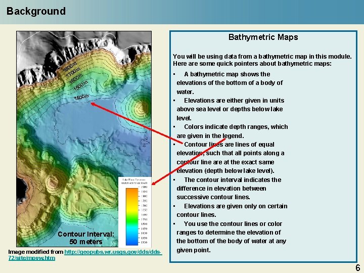 Background Bathymetric Maps m 00 18 00 m 17 0 m 0 16 0