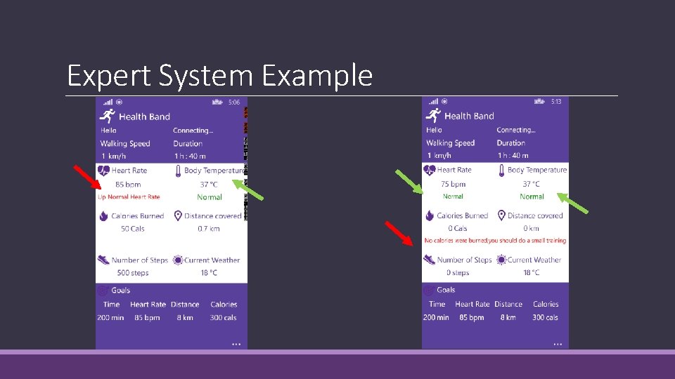 Expert System Example 