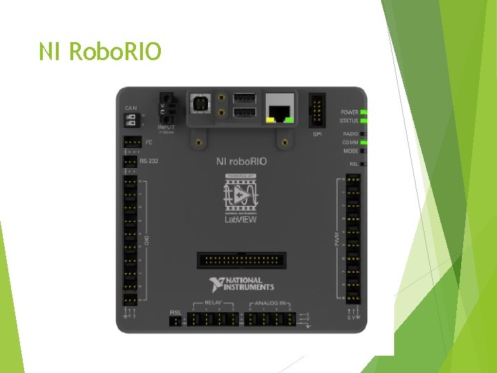 NI Robo. RIO NI Robo. RIO