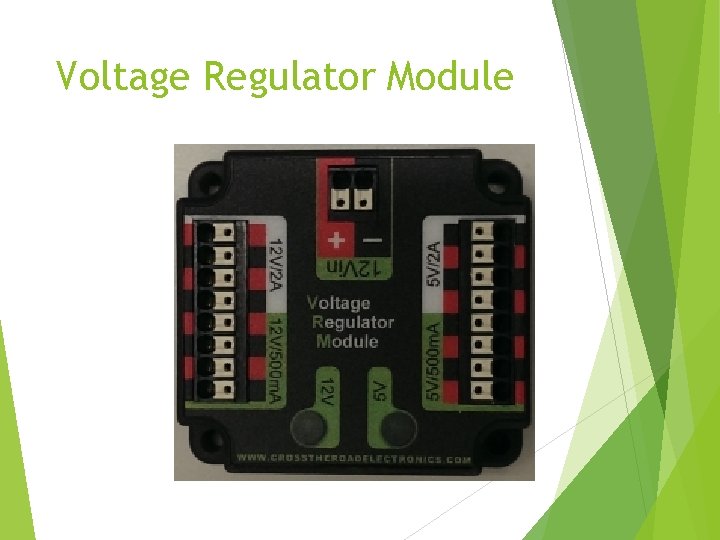Voltage Regulator Module Voltage Regulator Module