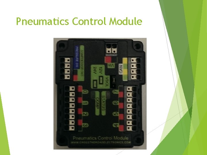 Pneumatics Control Module Pneumatics Control Module