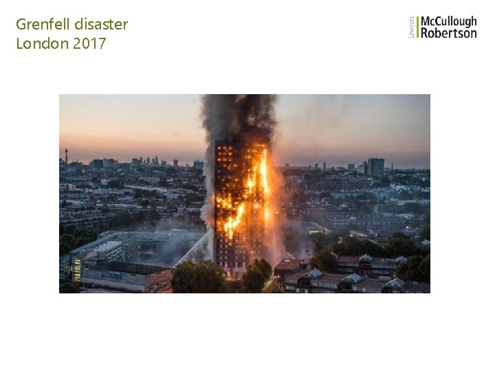 Grenfell disaster London 2017 