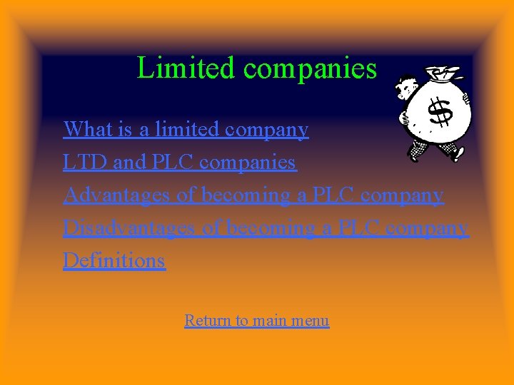 Limited companies What is a limited company LTD and PLC companies Advantages of becoming