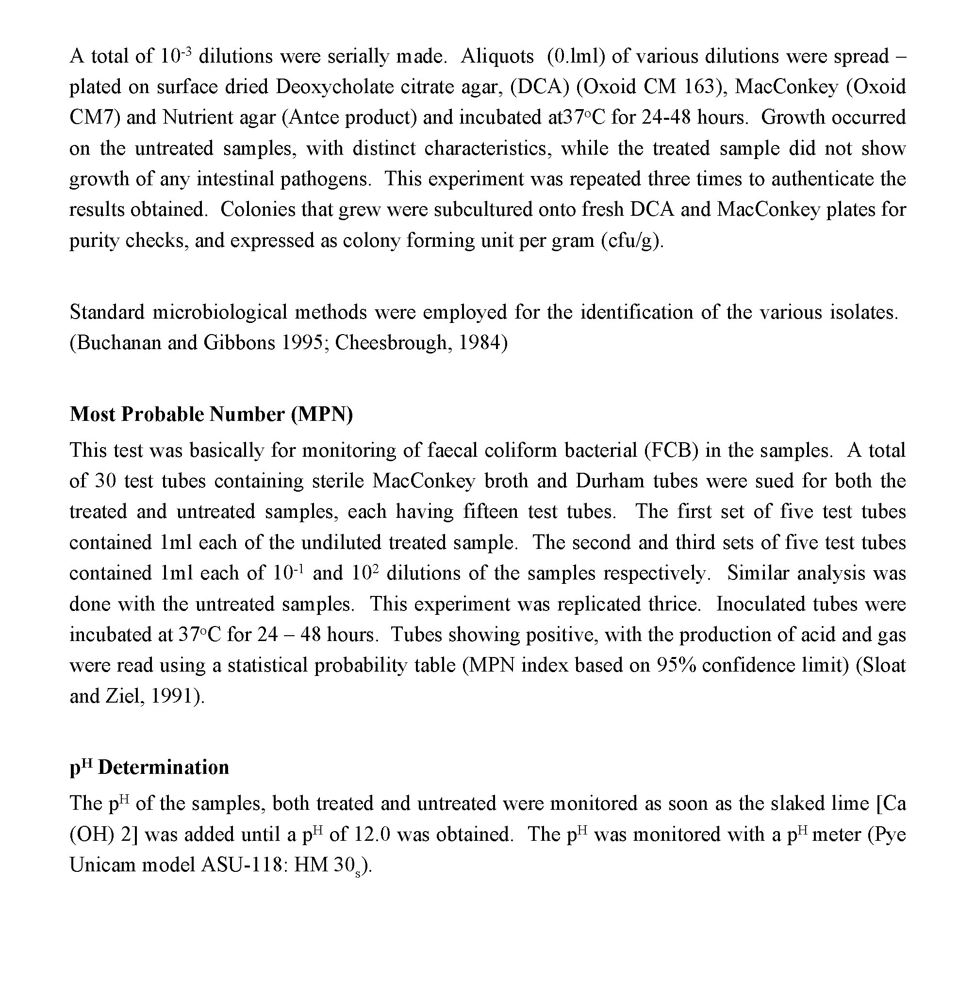 -3 A total of 10 dilutions were serially made. Aliquots (0. lml) of various