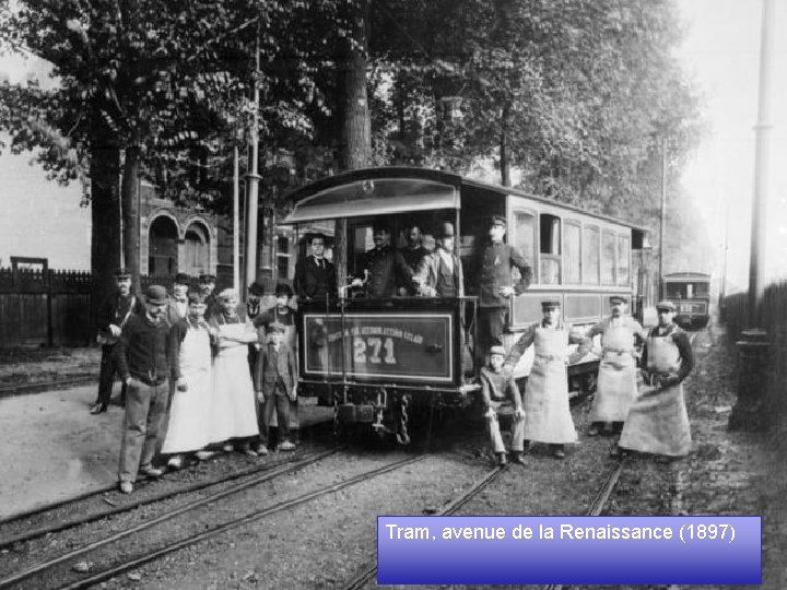 Tram, avenue de la Renaissance (1897) 