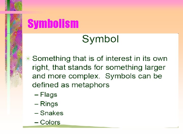 Symbolism 