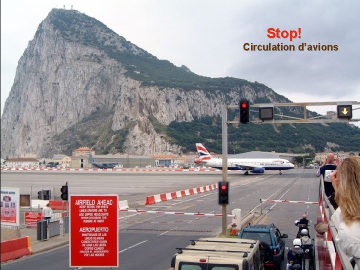 Stop! Circulation d’avions 