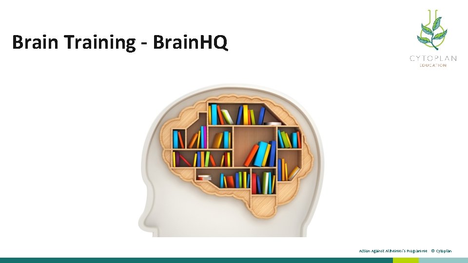 Brain Training - Brain. HQ Action Against Alzheimer’s Programme © Cytoplan 