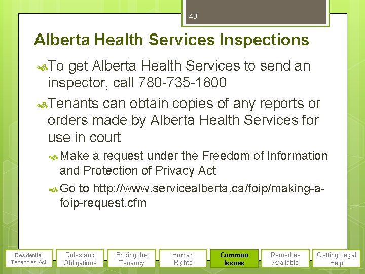 43 Alberta Health Services Inspections To get Alberta Health Services to send an inspector,