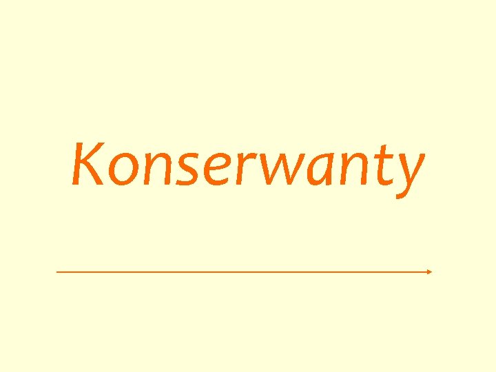 Konserwanty 