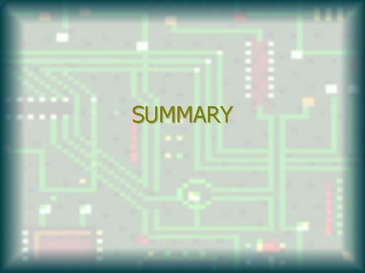 SUMMARY 