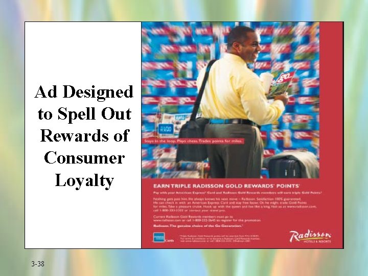 Ad Designed to Spell Out Rewards of Consumer Loyalty 3 -38 