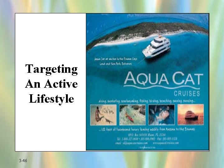 Targeting An Active Lifestyle 3 -46 