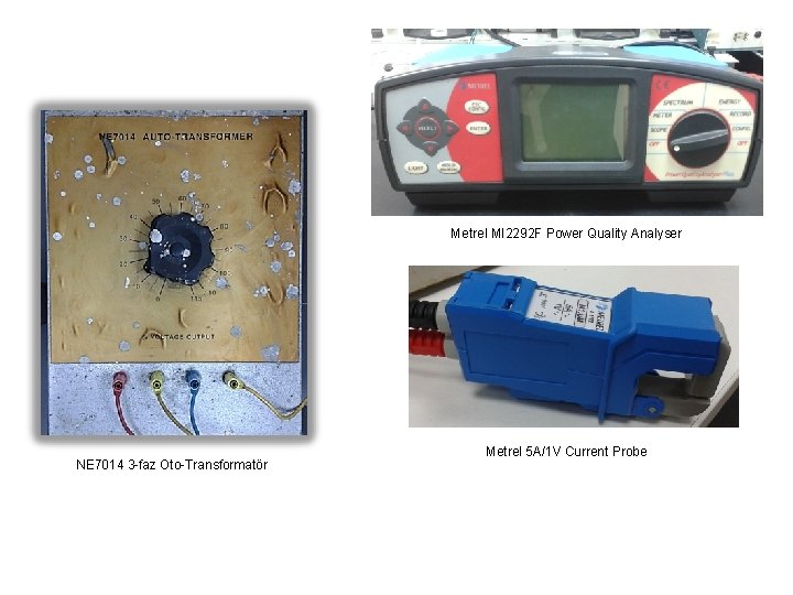 Metrel MI 2292 F Power Quality Analyser NE 7014 3 -faz Oto-Transformatör Metrel 5