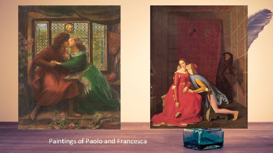 Paintings of Paolo and Francesca 