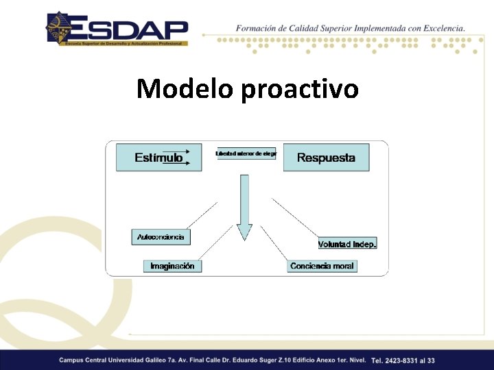 Modelo proactivo 