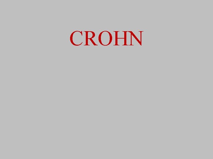 CROHN 