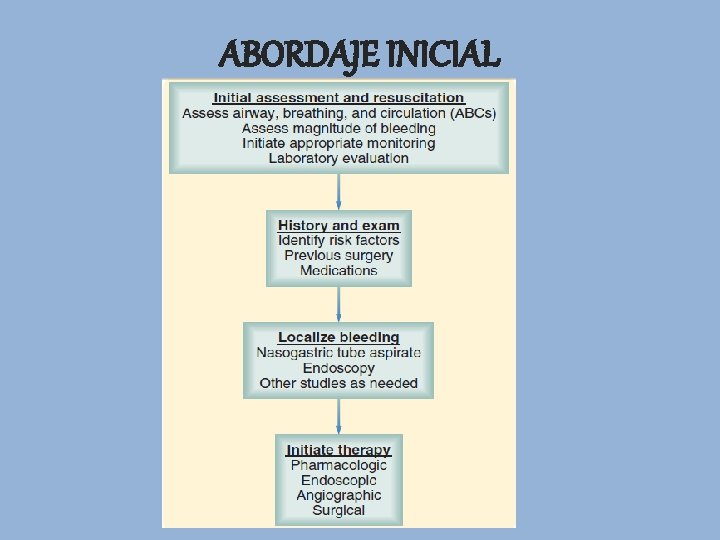 ABORDAJE INICIAL 