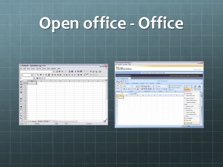 Open office - Office 